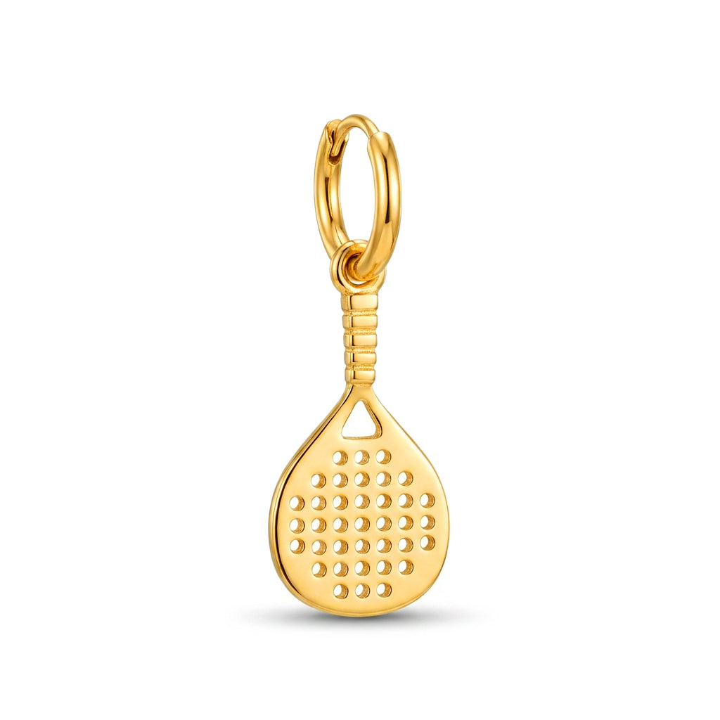 Моно сережка PADEL ракетка