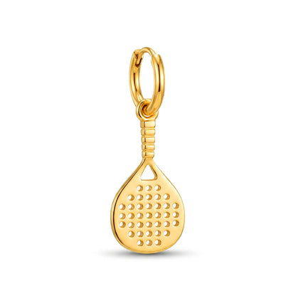 Моно сережка PADEL ракетка